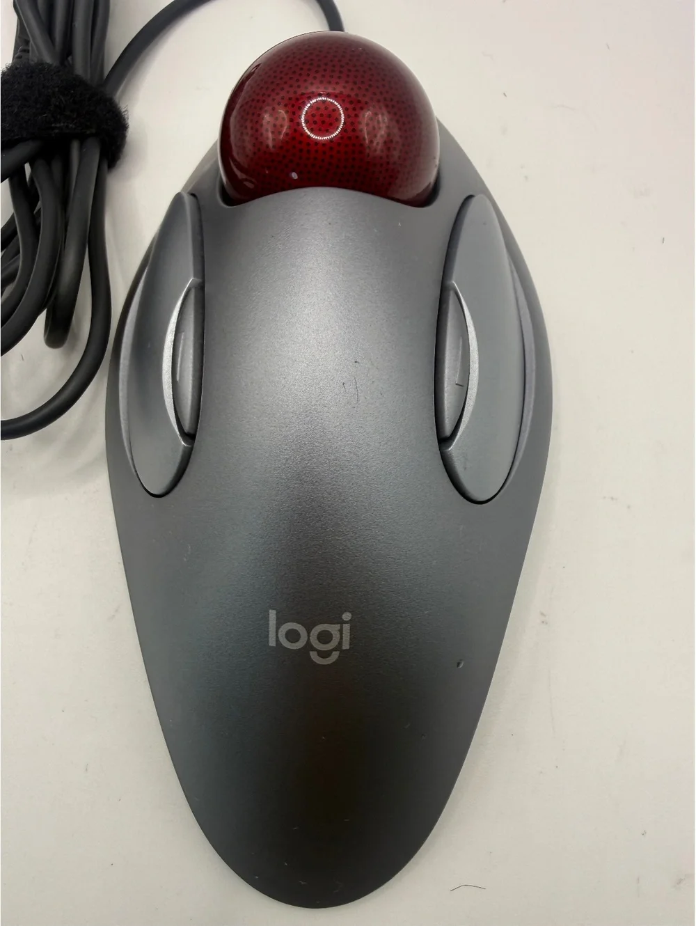 Logitech Trackball Mouse Wired USB Optical Trackball T-BC21